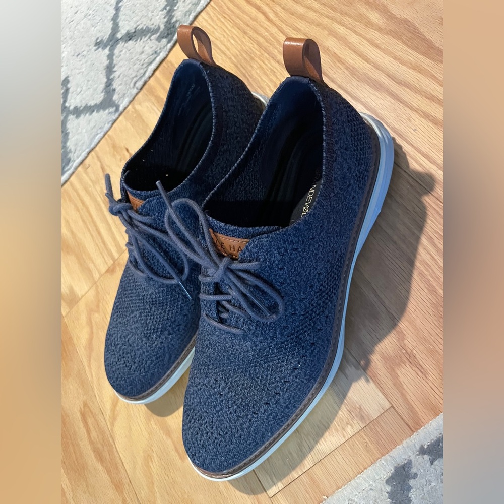 Cole Haan Grandevolution Dark Blue Footwear